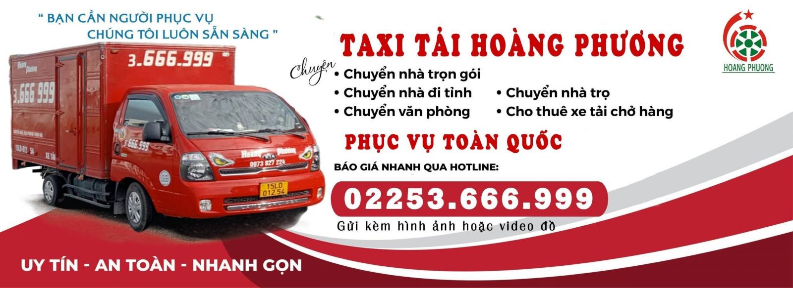 Taxi Tải Hải Phòng - Dịch vụ chuyển hàng uy tín số 1 thị trường
