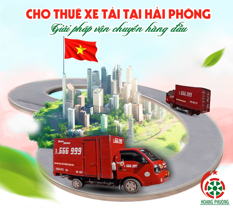 Taxi Tải Hải Phòng tự hào cung cấp dịch vụ cho thuê xe tải đa dạng, đáp ứng mọi nhu cầu vận chuyển của khách hàng