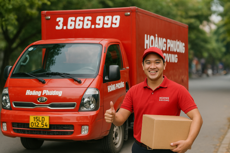 Giao hàng liên tỉnh của Taxi tải Hoàng Phương: Nhanh chóng, uy tín