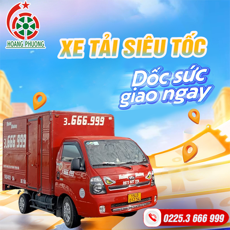 Giao Xa, Giá Rẻ – Hàng Đến Mềm Nhẹ Với Taxi Tải Hoàng Phương