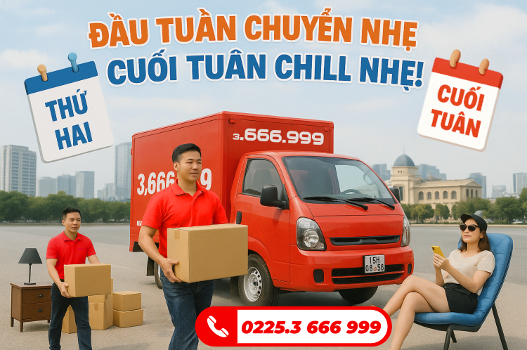 Dịch Vụ Chuyển Nhà Chuyên Nghiệp – Nhanh Gọn – Tiết Kiệm Cùng Taxi Tải Hoàng Phương